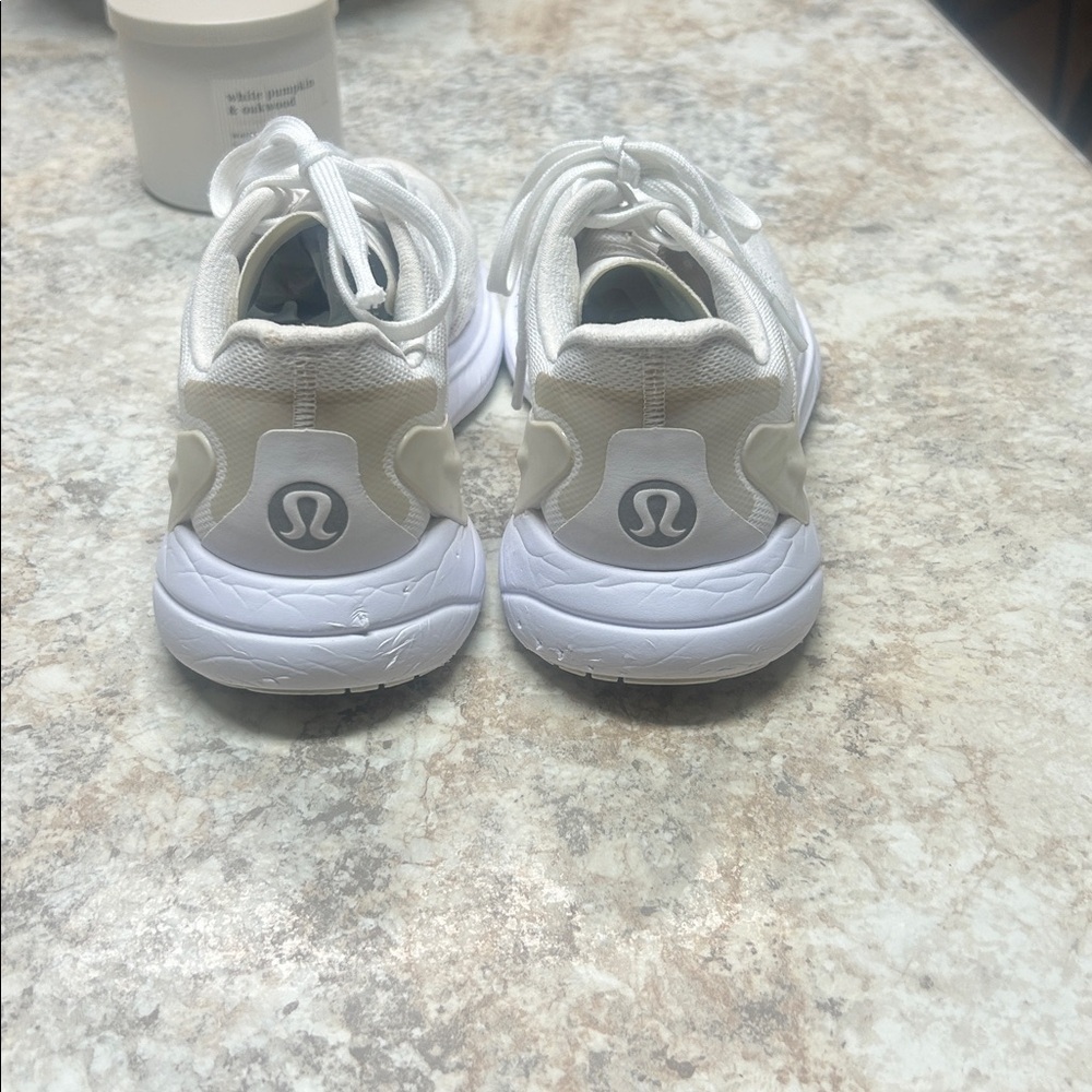Lululemon White and Cream Sneakers blissfeel 2 - Picture 3 of 5